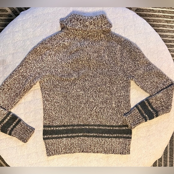 EDDIE BAUER Vtg Mens Small Chunky Woven Lamb’s Wool Sweater Excellent Condition - Picture 12 of 12